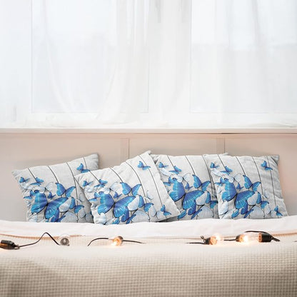 Ambesonne Butterflies Throw Pillow Cushion Case Pack of 4, Modern Accent - Image 6