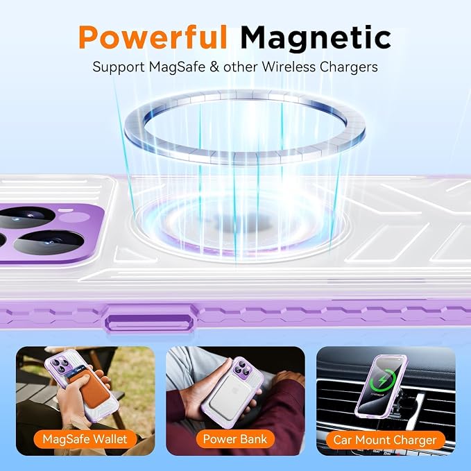 WIFORT for iPhone 15 Pro Waterproof Case, 360 Full Body Sealed Protection Cover - Image 4