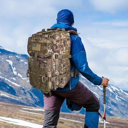 Hannibal Tactical MOLLE Assault Backpack, Tactical Backpack Military Army - Image 7