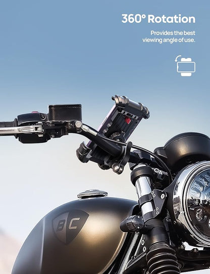 Lamicall Bike Phone Holder, Motorcycle Mount - Image 4