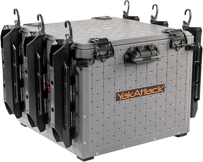 YakAttack BlackPak Pro 16" x 16" Kayak Fishing Crate by YakAttack