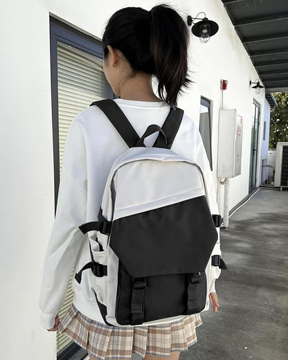coowoz School Bag Lightweight Casual Daypack College Laptop Backpack - Image 7