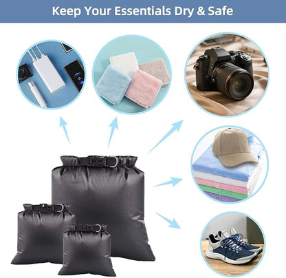 6PCS Dry Bags Waterproof, Lightweight Dry Bags - Image 5