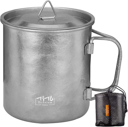 TiTo Titanium Cup Titanium Pot by TiToTitanium