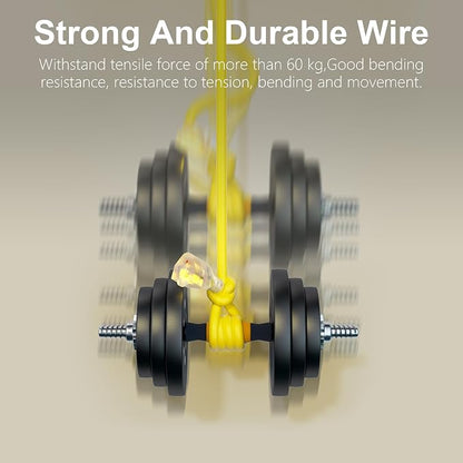HUANCHAIN 50 ft 2 Pack 14/3 Gauge Heavy Duty Outdoor Extension Cord Waterproof - Image 4