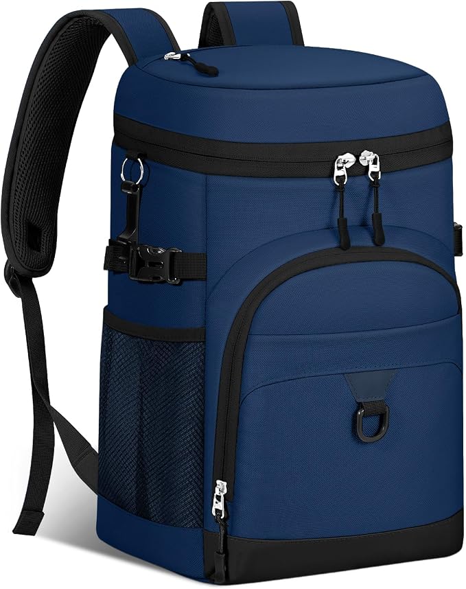 Cooler Backpack, 22L Waterproof Soft Backpack Coolers Leak Proof Beach Backpack by NECKORY