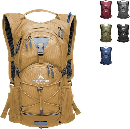 Teton Oasis/Trailrunner Hydration Backpack – Lightweight Water Pack by Teton