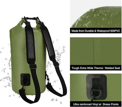 Piscifun Dry Bag, Waterproof Floating Backpack 10L/20L/30L/40L - Image 5