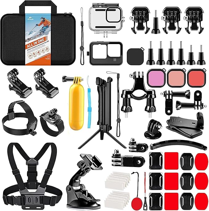 HONGDAK Action Camera Accessories Kit by HONGDAK