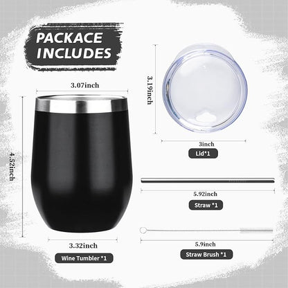 12oz Stemless Wine Tumbler - Image 3