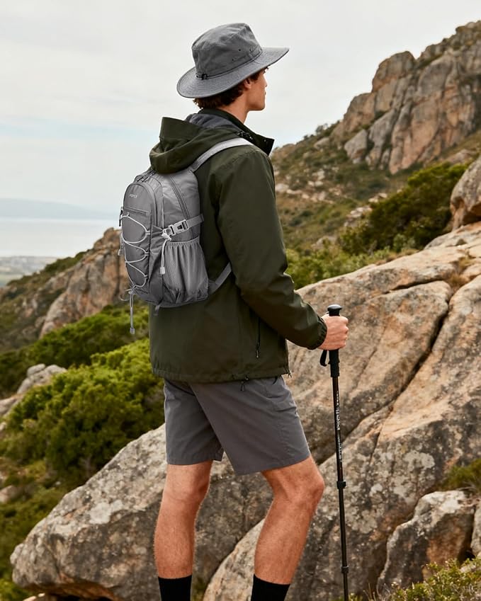 WATERFLY Small Lightweight Packable Backpack: 15L Mini Ultra Light Foldable - Image 6