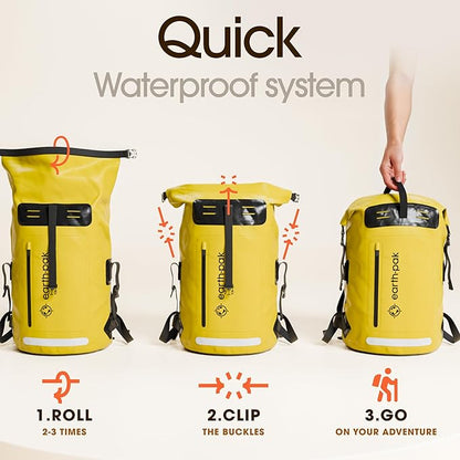 Earth Pak Waterproof Backpack - Image 6