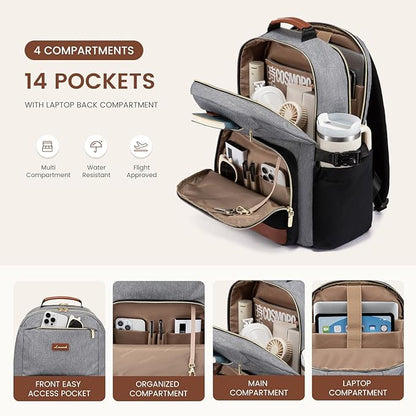LOVEVOOK Laptop Backpack for Women - Image 3