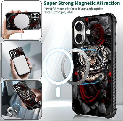 for iPhone 17 Case, for MagSafe Graphic Design for Girl Boy Soft Silicone Hard - Image 5