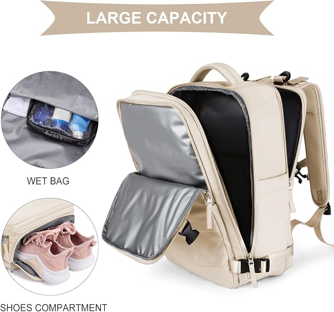 coowoz Large Casual Travel Backpack - Image 4