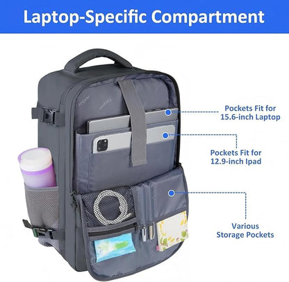 Taygeer Personal Item Backpack for Women, 35L Travel Backpack - Image 4