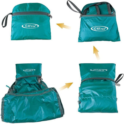 G4Free 20L Lightweight Packable Backpack Travel Hiking Daypack Foldable Backpack - Image 8