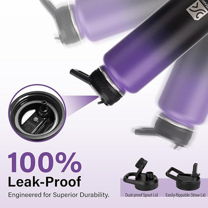 DYSANKY Insulated Water Bottle | Thickened Stainless Steel Vacuum Metal | - Image 5