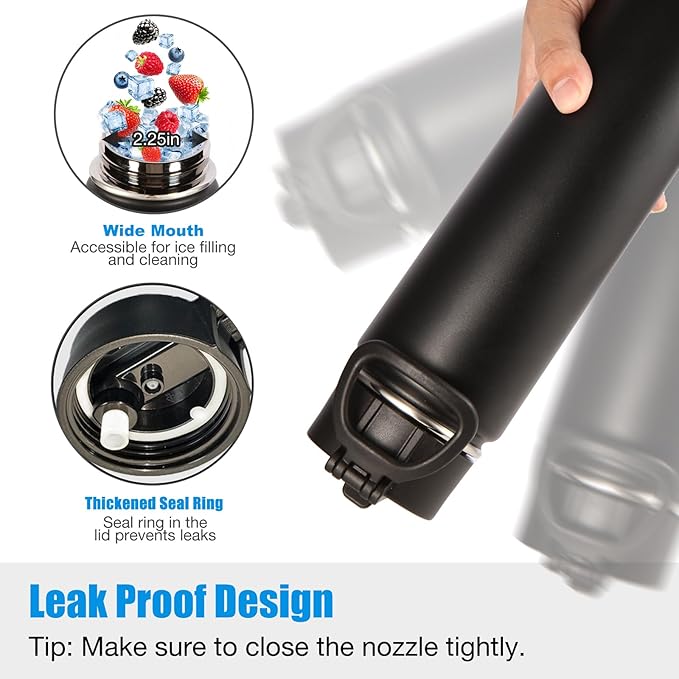 Volhoply 24 Ounce Insulated Water Bottle - Image 4