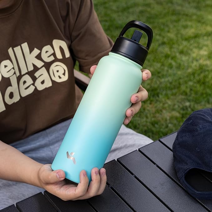 Konokyo Insulated Water Bottle 24oz Stainless Steel Sport Bottles - Image 6