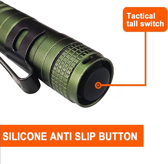 Beieverluck 10 Pack Small Mini Flashlights, Pocket Flashlight Penlight - Image 3