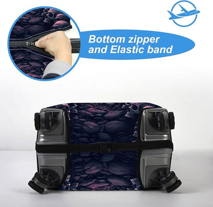 Luggage Cover Protector for 30-32 Inch Suitcases, TSA Approved Elastic Travel - Image 5