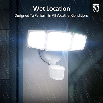 Philips 72W 7400LM LED Security Lights w/PIR Motion Sensor Outdoor, 5000K - Image 8