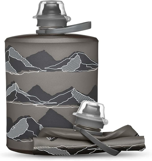 HydraPak Stow Collapsible Water Bottle – 350ml, 1L – Ultralight, Leak-Proof by Hydrapak