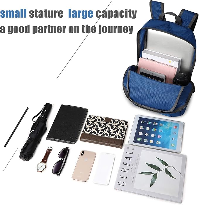 G4Free 20L Lightweight Packable Backpack Travel Hiking Daypack Foldable Backpack - Image 5
