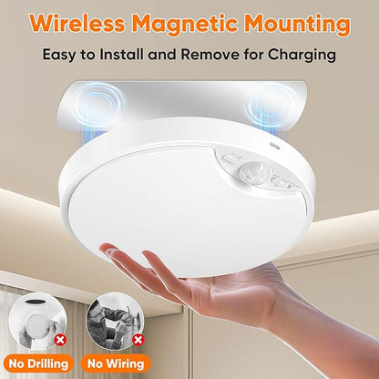 10000mAh Rechargeable Motion Sensor Ceiling Light - Image 7