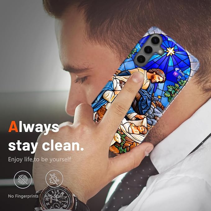 Compatible for Samsung Galaxy A16 5G Case, Dual Layer Heavy Duty 2 in 1 - Image 6