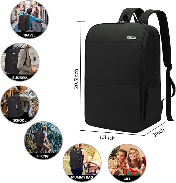 MAXTOP Travel Laptop Backpack Business Anti-theft Backpacks College Bookbag - Image 6