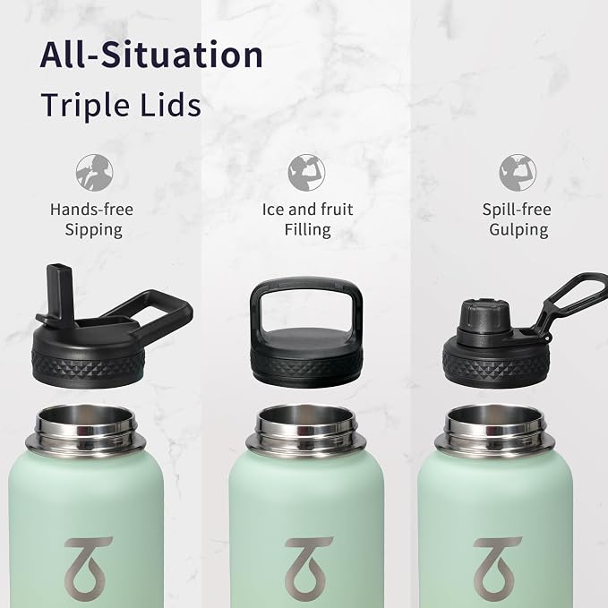 Trebo 32 oz Water Bottle Insulated - Image 3