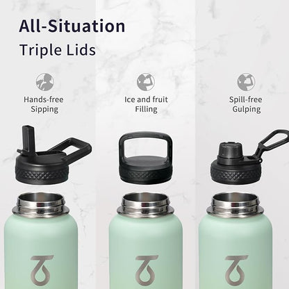 Trebo 32 oz Water Bottle Insulated - Image 3