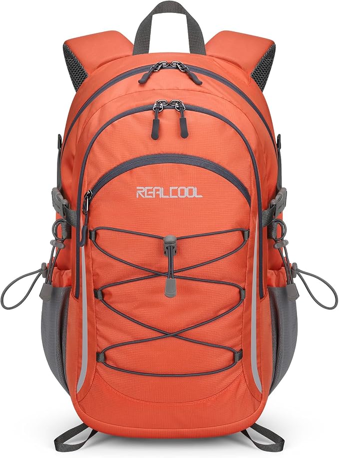 RealCool Hiking Backpack for Men Women, 30L Lightweight Waterproof Travel by RealCool