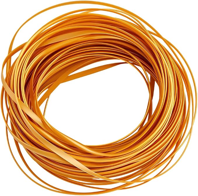 GORGECRAFT 30m*5mm Rattan Weaving Wicker Basket Wicker Repair Kit Orange by GORGECRAFT
