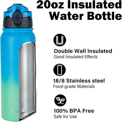 Oldley Insulated Water Bottle 20oz Water Bottles - Image 4