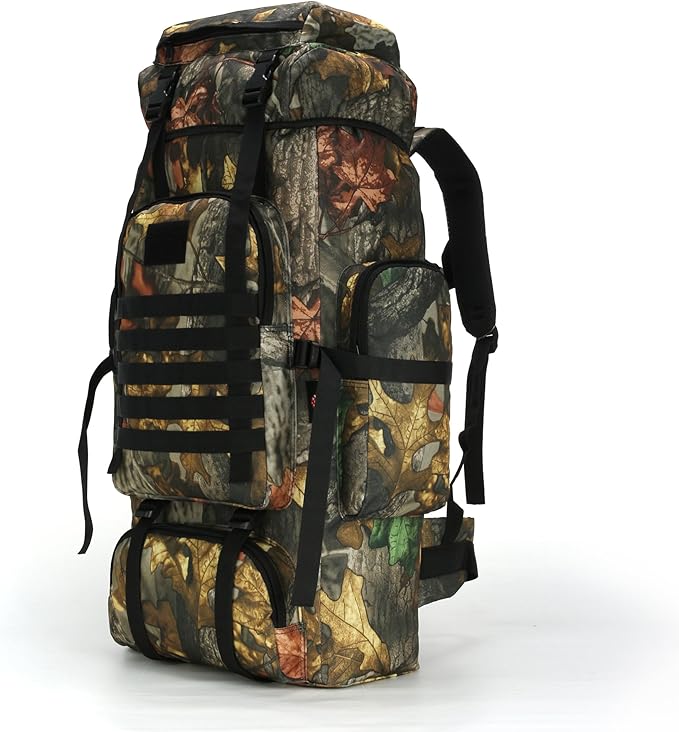 Hiking Backpack for Men 70L/100L Camping Backpack Military Rucksack Molle 3 by W+WINTMING