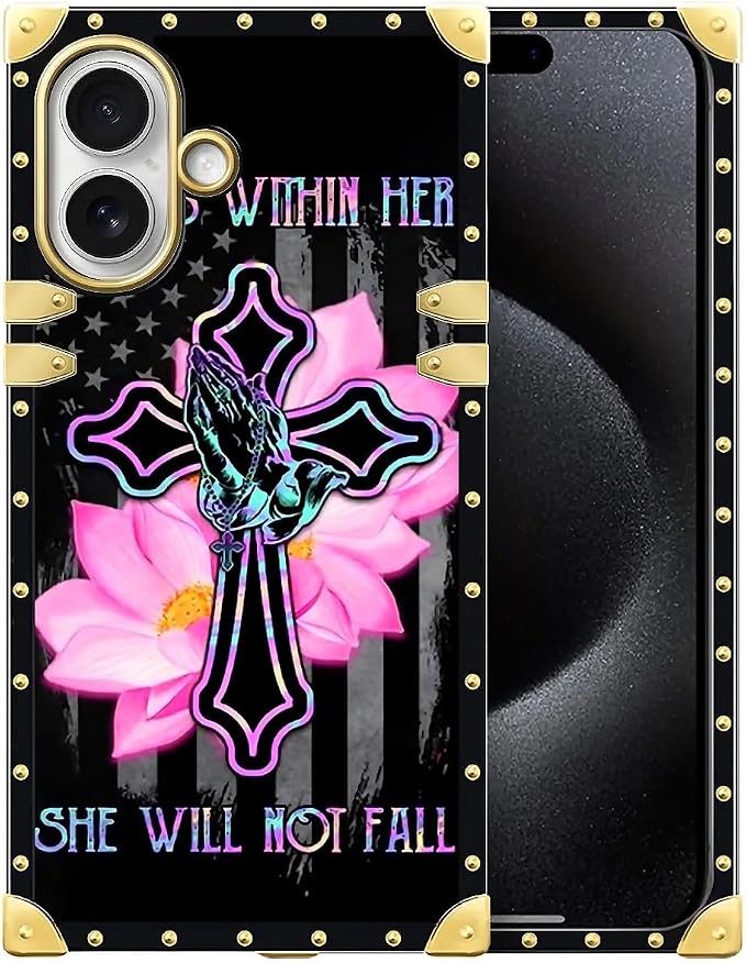 for iPhone 17 Case Luxury Golden Decoration by Unknown