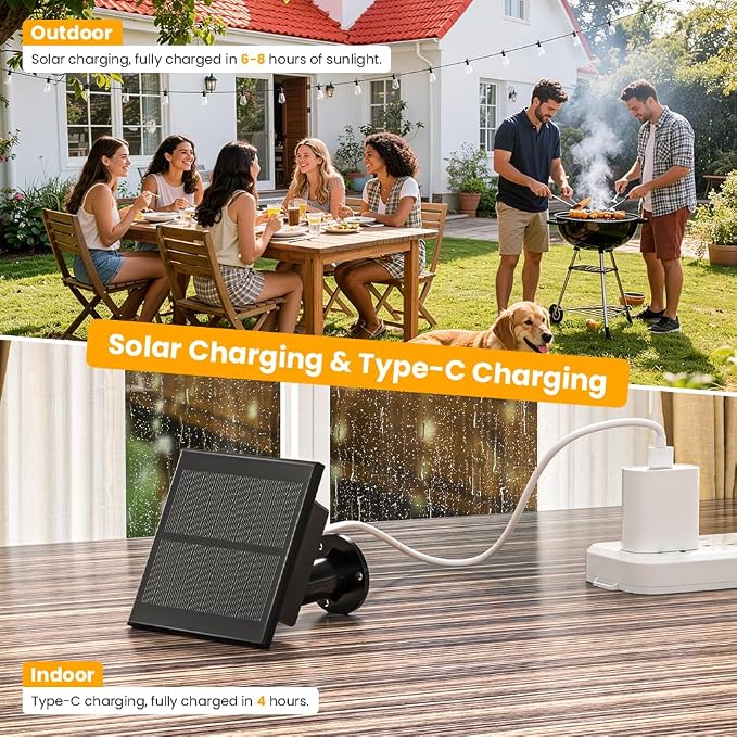 50FT Solar String Lights Outdoor Waterproof IP65 - Image 4