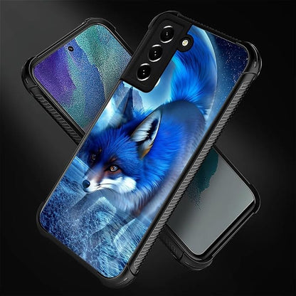 for Samsung Galaxy S22 Plus Case, Snowy Mountain Fox Lake Pattern Graphic - Image 5