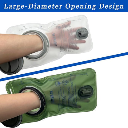 HEIKLN Hydration Bladder 1.5L-2L-2.5L-3L, Leak Proof Water Reservoir, BPA Free - Image 4