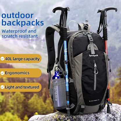 SPEEDPARK Hiking Backpack 40L Waterproof Hiking Daypack - Image 6