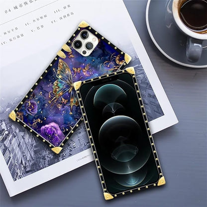 Compatible with iPhone 11 Pro Max Case, Glistening Golden Butterfly Vibrant - Image 6