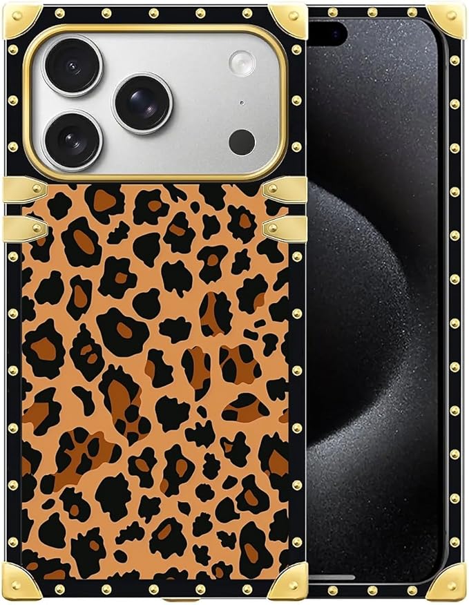 for iPhone 17 Pro Max Case Luxury Golden Decoration by Unknown