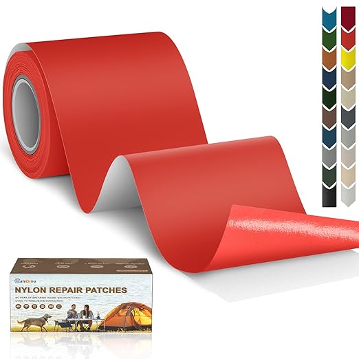Cahomo 3x79 Inch Nylon Repair Patch Nylon Repair Tape Self Adhesive Fabric by Cahomo