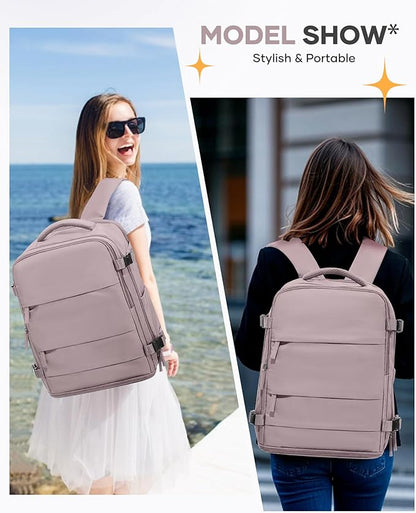 Travel Backpack Carry On Flight Aapproved Personal Item Travel Bag Mochila De - Image 2
