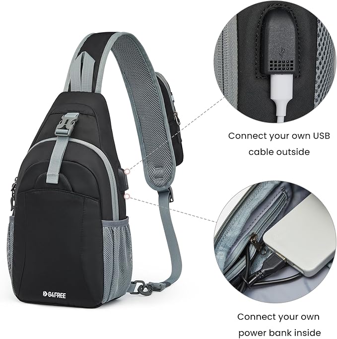G4Free Sling Bag RFID Crossbody Sling Backpack - Image 4