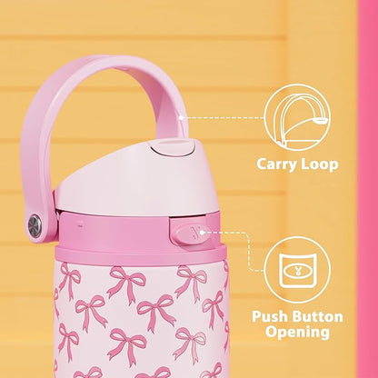 24 oz Insulated Water Bottle for Women: Meoky Stainless Steel Metal Water Bottle - Image 4