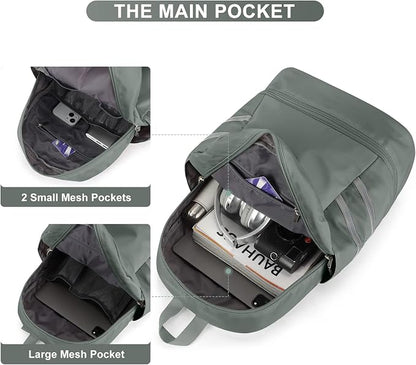 coofay Gym Backpack For Women Waterproof Backpack - Image 3